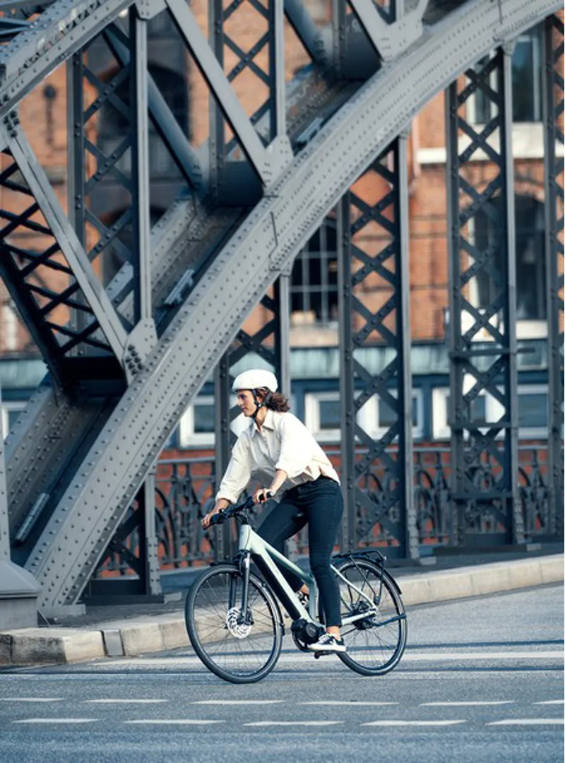 Riese and Muller Roadster Mixte Touring HS Electric Bike Crystal White-3